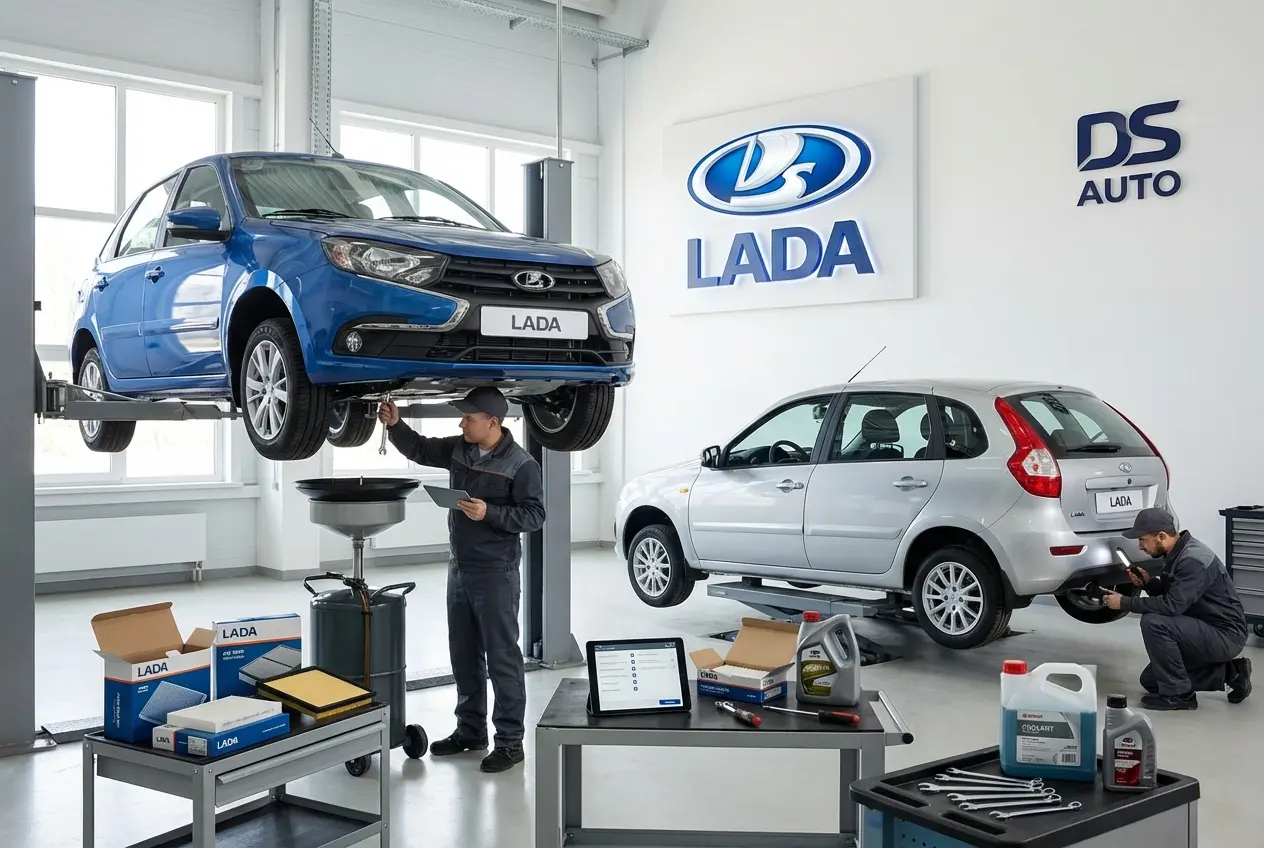 Обслуживание автомобилей LADA на станции техобслуживания «DS Auto» в Жуковском
